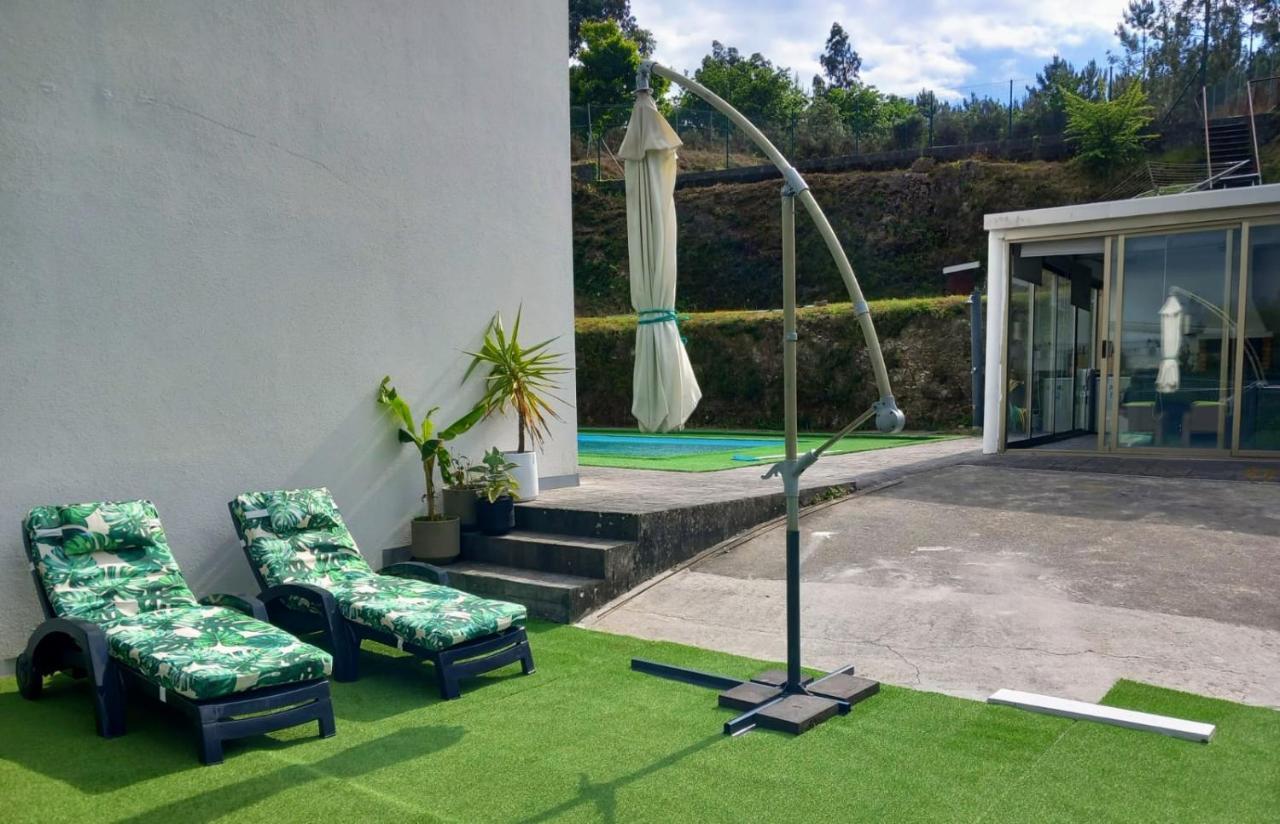Casa Rocha Velha Con Terraza Y Piscina Particular Apartment Santiago de Compostela Exterior photo